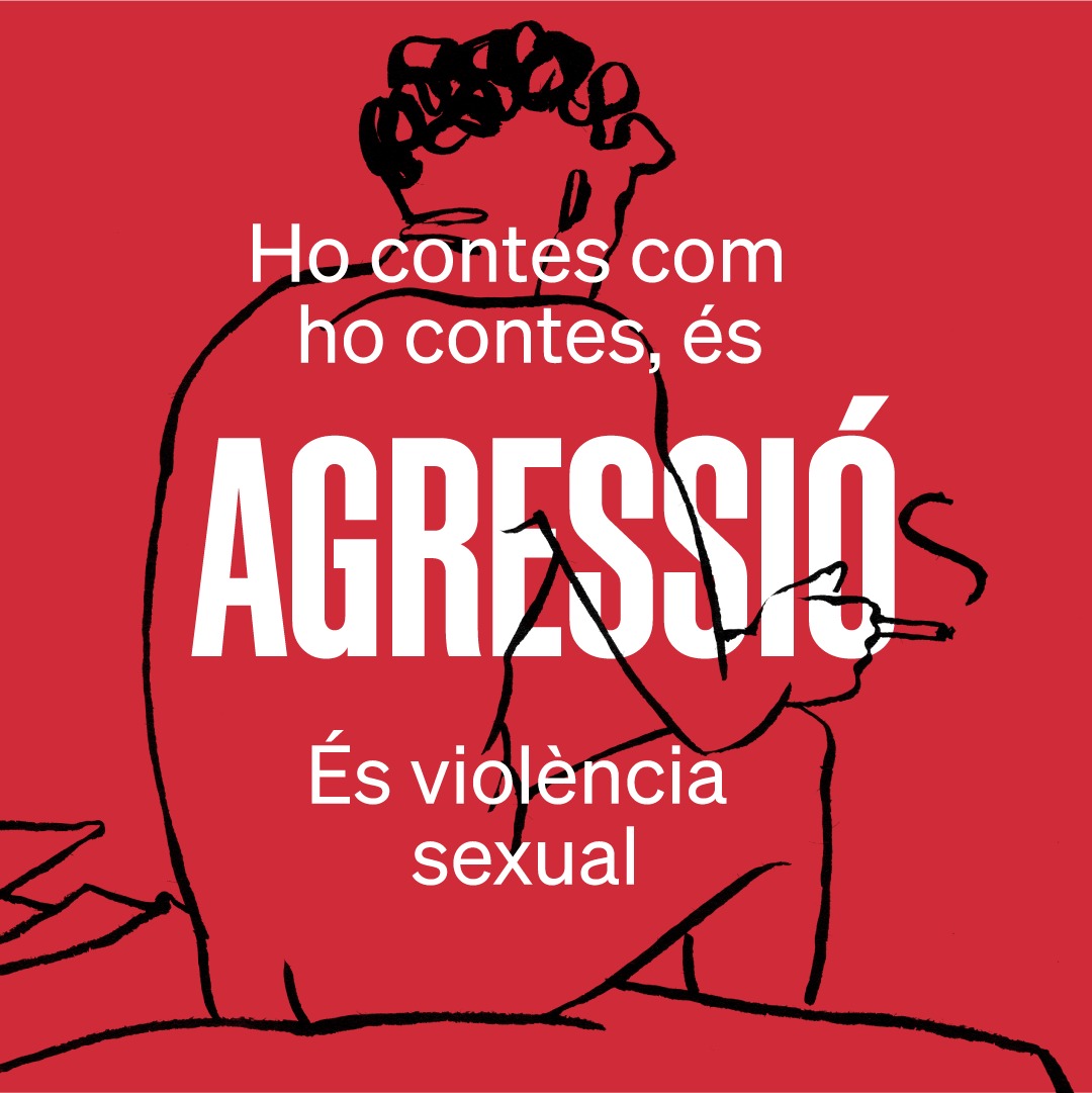 "Lo cuentes como lo cuentes, es violencia sexual", nueva campaña de la Generalitat para el 25N